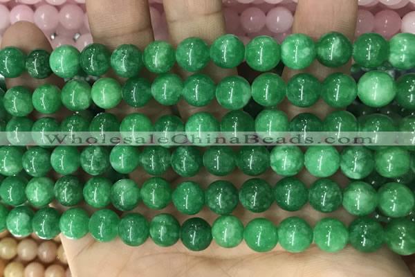 CCN5420 15 inches 8mm round candy jade beads Wholesale