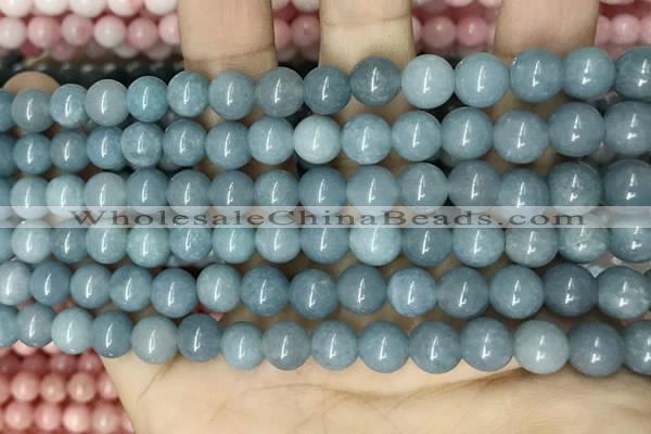 CCN5427 15 inches 8mm round candy jade beads Wholesale