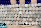 CCN5440 15 inches 8mm round candy jade beads Wholesale