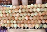 CCN5475 15 inches 8mm round candy jade beads Wholesale