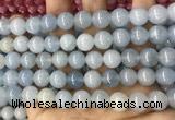 CCN5501 15 inches 8mm round candy jade beads Wholesale