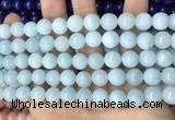 CCN5505 15 inches 8mm round candy jade beads Wholesale