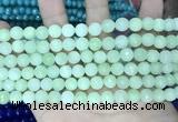 CCN5668 15 inches 8mm faceted round candy jade beads