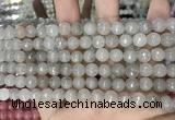 CCN5684 15 inches 8mm faceted round candy jade beads