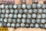 CCN5768 15 inches 10mm faceted round candy jade beads