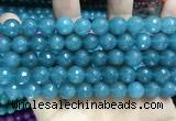 CCN5782 15 inches 10mm faceted round candy jade beads