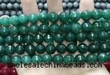 CCN5789 15 inches 10mm faceted round candy jade beads