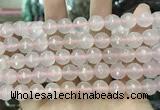 CCN5821 15 inches 10mm faceted round candy jade beads