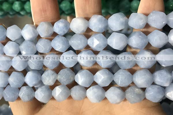 CCN5840 15 inches 8mm faceted nuggets candy jade beads Wholesale