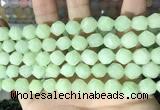 CCN5845 15 inches 8mm faceted nuggets candy jade beads Wholesale