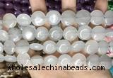 CCN5855 15 inches 15mm flat round candy jade beads Wholesale