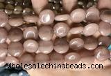 CCN5865 15 inches 15mm flat round candy jade beads Wholesale