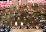 CCN5868 15 inches 15mm flat round candy jade beads Wholesale