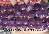 CCN5874 15 inches 15mm flat round candy jade beads Wholesale