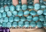 CCN5894 15 inches 15mm flat round candy jade beads Wholesale