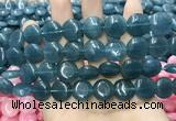 CCN5898 15 inches 15mm flat round candy jade beads Wholesale