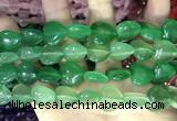 CCN5958 15 inches 14*14mm heart candy jade beads Wholesale