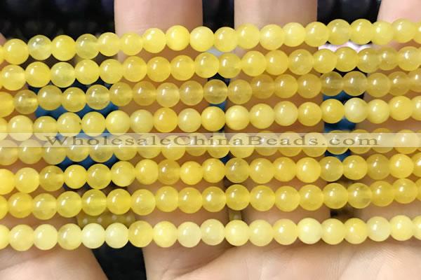 CCN6018 15.5 inches 4mm round candy jade beads Wholesale