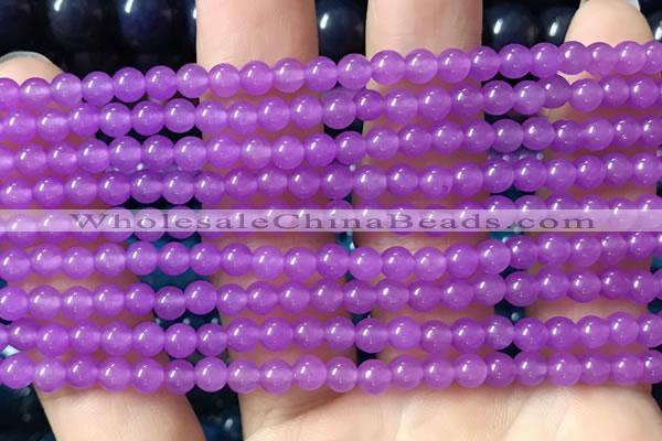 CCN6028 15.5 inches 4mm round candy jade beads Wholesale