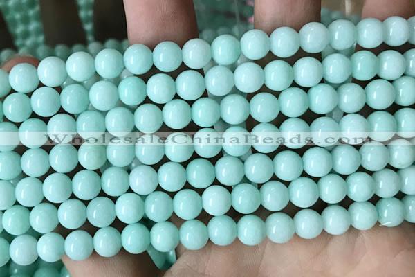 CCN6113 15.5 inches 6mm round candy jade beads Wholesale