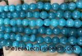 CCN6301 15.5 inches 8mm faceted round candy jade beads Wholesale