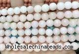 CCN6327 15.5 inches 8mm faceted round candy jade beads Wholesale