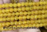 CCN6341 6mm, 8mm, 10mm, 12mm & 14mm faceted round candy jade beads