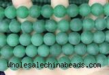 CCN6364 15.5 inches 6mm, 8mm, 10mm & 12mm round matte candy jade beads