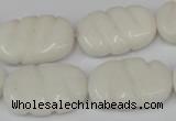 CCN680 15.5 inches 15*23mm carved oval candy jade beads wholesale