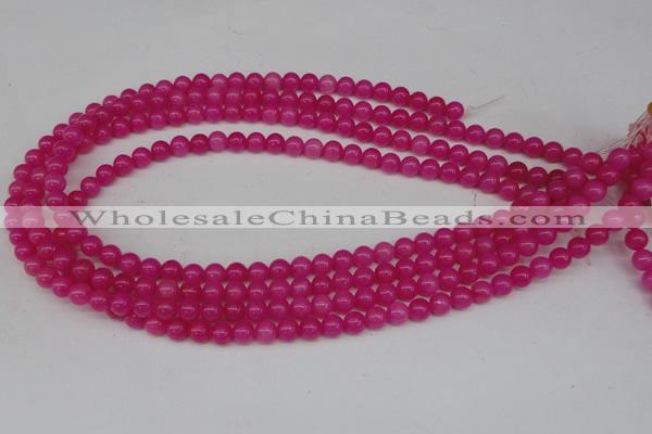 CCN82 15.5 inches 6mm round candy jade beads wholesale