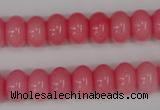 CCN92 15.5 inches 8*12mm rondelle candy jade beads wholesale