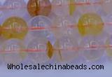 CCR363 15.5 inches 10mm round citrine beads wholesale