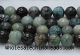 CCS01 15.5 inches 8mm round natural chrysocolla gemstone beads