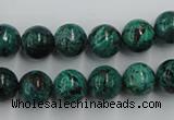 CCS204 15.5 inches 10mm round natural Chinese chrysocolla beads