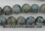 CCS504 15.5 inches 12mm round natural chrysocolla gemstone beads