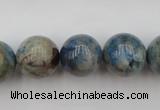 CCS506 15.5 inches 16mm round natural chrysocolla gemstone beads