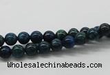 CCS51 16 inches 6mm round dyed chrysocolla gemstone beads wholesale