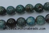 CCS752 15 inches 8mm round chrysocolla gemstone beads wholesale