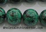 CCS805 15.5 inches 14mm round natural Chinese chrysocolla beads