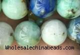 CCS868 15.5 inches 12mm round chrysocolla gemstone beads