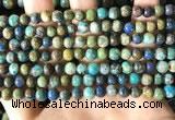 CCS876 15.5 inches 6mm round natural chrysocolla beads wholesale