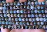 CCS888 15 inches 6mm round natural chrysocolla beads wholesale