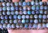 CCS889 15 inches 8mm round natural chrysocolla beads wholesale