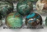 CCS902 15.5 inches 10mm round natural chrysocolla gemstone beads