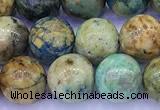 CCS927 15 inches 8mm round chrysocolla beads