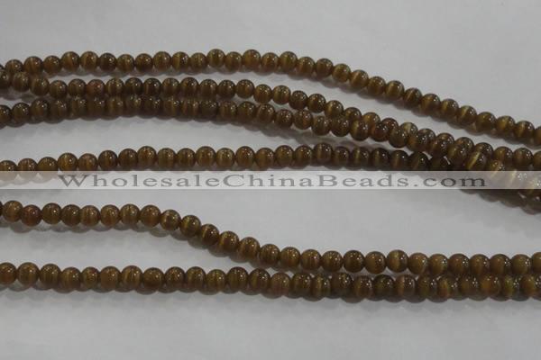 CCT1150 15 inches 3mm round tiny cats eye beads wholesale