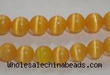 CCT1211 15 inches 4mm round cats eye beads wholesale