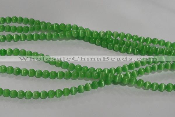 CCT1224 15 inches 4mm round cats eye beads wholesale