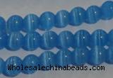 CCT1228 15 inches 4mm round cats eye beads wholesale