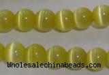 CCT1273 15 inches 5mm round cats eye beads wholesale